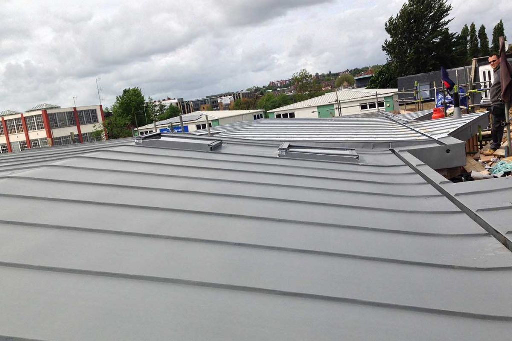 Metal roofing in South London
